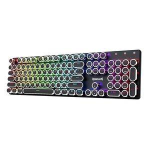 Redragon Flare Pro Wireless Mechanical Gaming Keyboard RGB Backlit Blue Switch